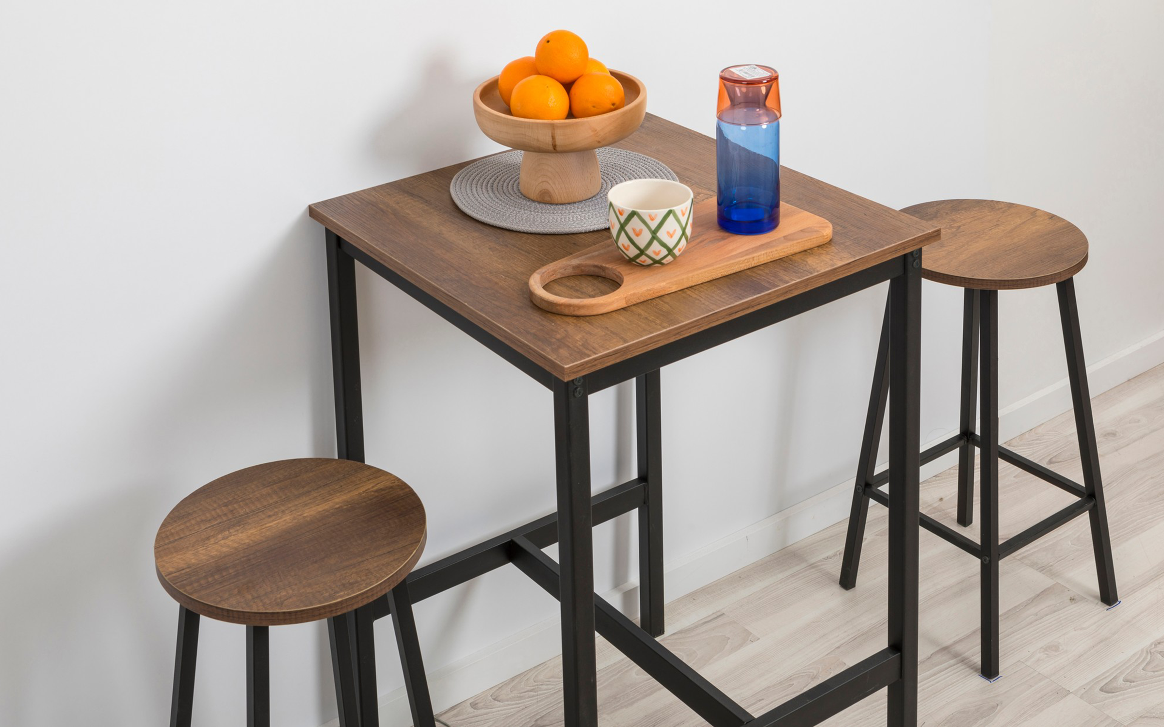 Scaun de bar Molar, negru  4